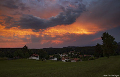 Coucher de soleil