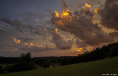 Coucher de soleil