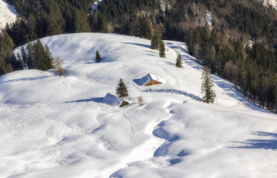 La Bavire en hiver