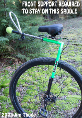 Bike Saddle on Nightfox
