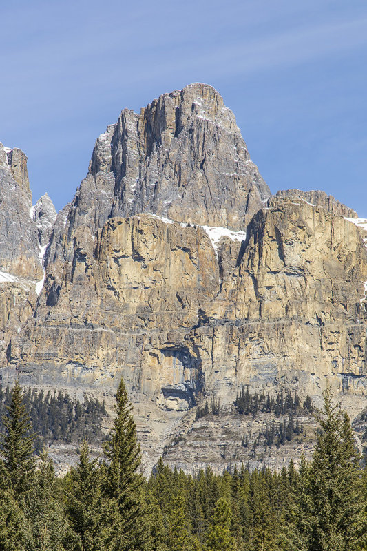 Eisenhower Peak on Castle Mountain