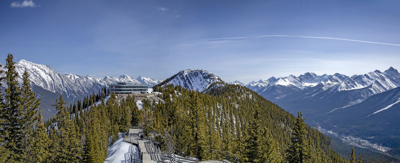 Sulphur Mountain Upper Gondola Station