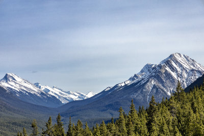 Mount Rundle and Sulphur Mountain