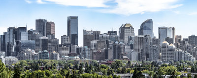 Downtown Calgary From the Northwest