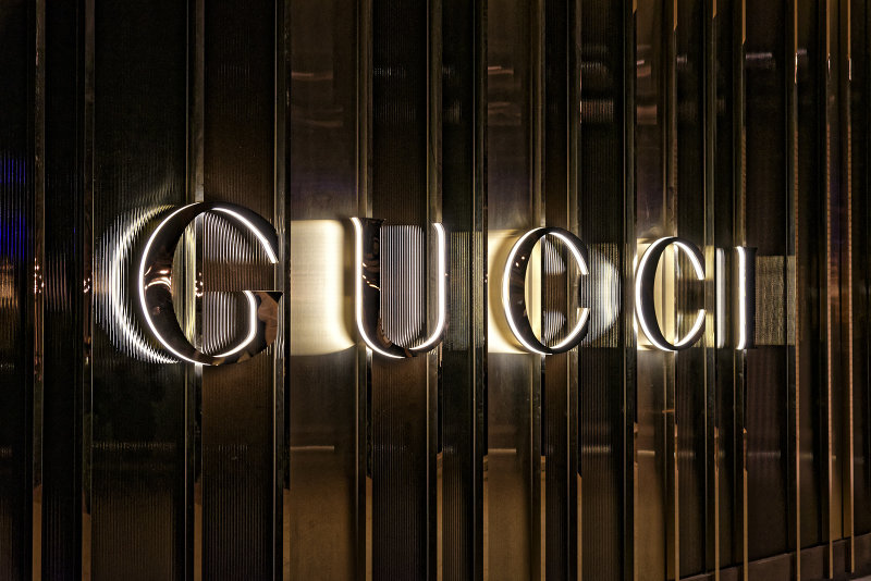 1 Jan 2019 - Gucci Store at night in Dallas