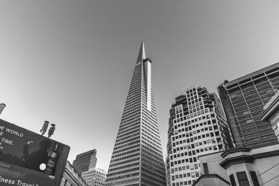 Transamerican Pyramid building and others