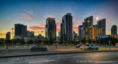 Harbor Drive before Sunrise