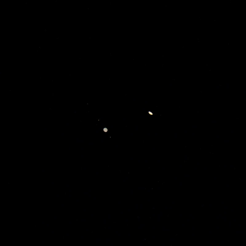 Conjunction of Jupiter and Saturn