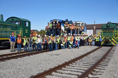028 - Thursday morning - Sept 27 - at MWRD in Stickney IL