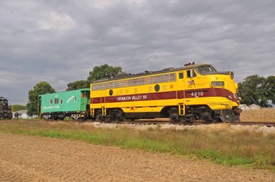 112 - Saturday morning - Sept 29 - Vermilion Valley RR - Foster IN