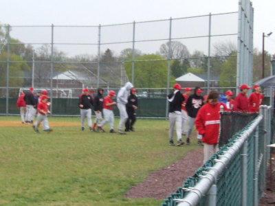 vs. Newark Tech. 13th St. - Wednesday-04-25-07 - Blfd. 11; Newark 1 in 5 innings