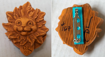 Green Cat Pin (2005)