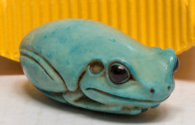 Frog Palm Charm - Blue Tree Frog ABE Board