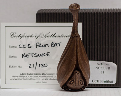 Fruit Bat - Cold Cast Bronze