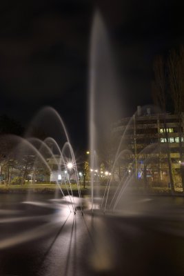 Nouveau Bassin, jet d'eau