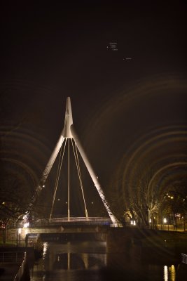 Pont de la Fonderie, zoom à la lunette