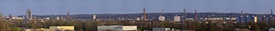Panorama depuis Pfastatt sur Mulhouse