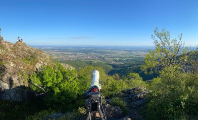 Vue sur la Plaine d'Alsace