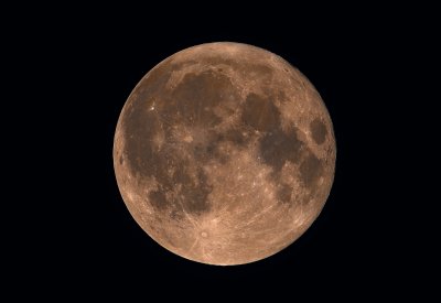 Pleine Lune, couleur