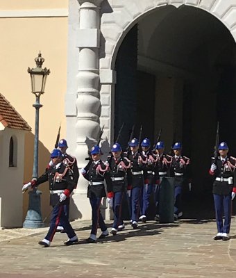 Monaco Palace Guards