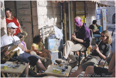 A lay back afternoon in Ein Kerem, Jerusalem