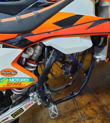 2021 KTM 300XCW TPI Failure at 14 Miles