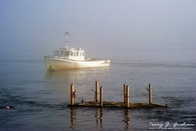 Boat Through The Fog