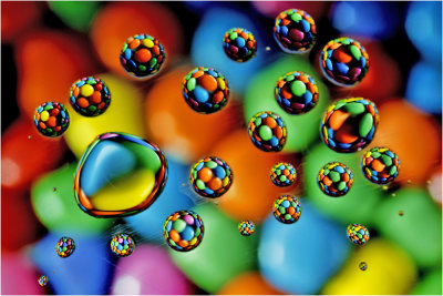 Water Over Smarties