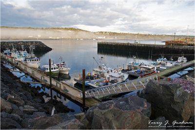 Boats Moored For The Evening