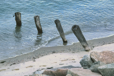 Weathered Pier Posts