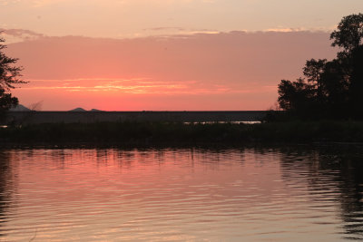 Sunset Arkansas River 7-9-2020