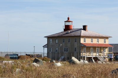 Drove to southern MD's Point Lookout Lighthouse late Friday afternoon