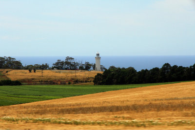 Table Cape lighthouse from Table Cape Geological Site