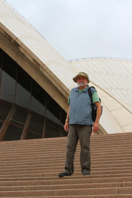 Back on land, we walked over to the Opera House
