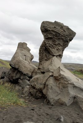 Lava rock formation 