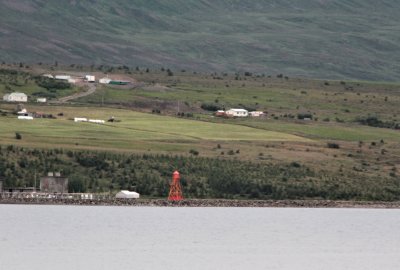 Akureyri: Hjalteyri LH from ship near Laufas