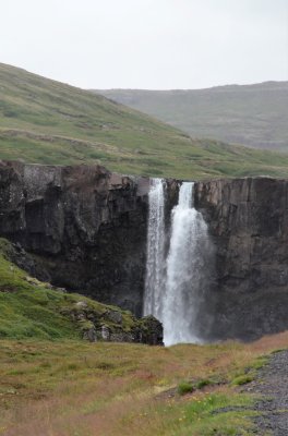 Short stop at local Seydi waterfall called Gufufoss