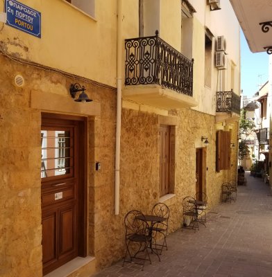 Typical street in the old Splantzia area of city