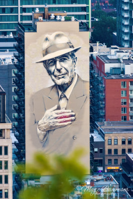 Leonard Cohen Mural Montreal 38244