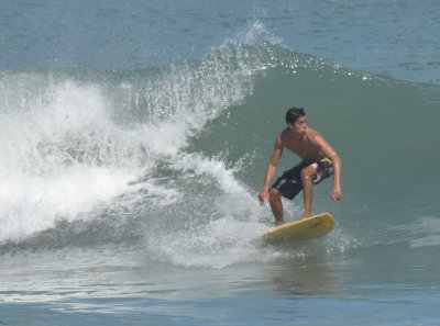 Surfer at Cocoa Beach
