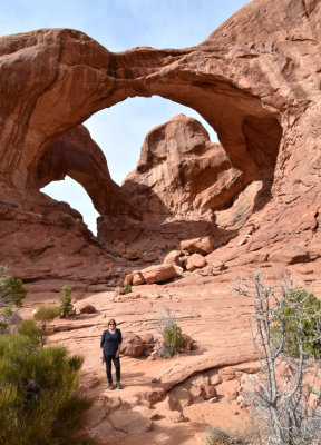 Approaching Double Arch