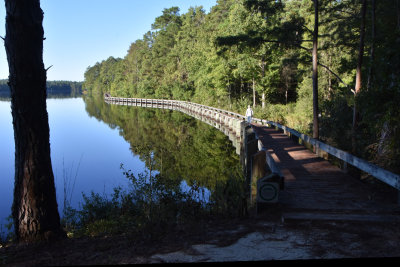 Boardwalk on Cheraw Lake, South Carolina