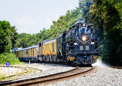 Union Pacific's Big-Boy UP 4014 16/18 August 2021