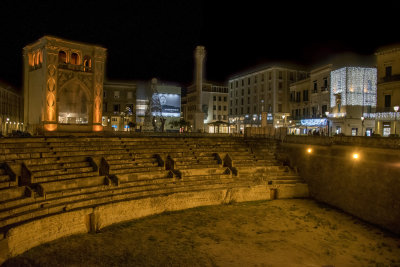 The Anchient Roman Amphitheatre of Lecce