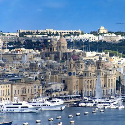 Birgu (vitoriosa) - as seen from Valletta