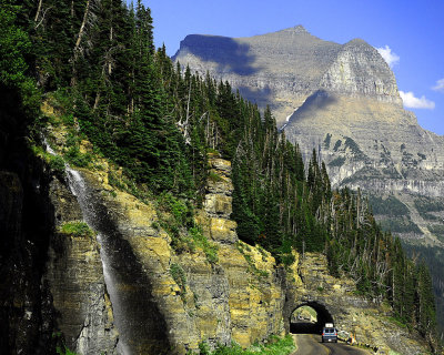 Tunnel home-Glacier NP