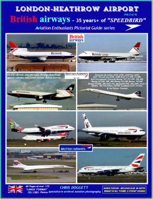 Vol.2 of 4 - London Heathrow - 30 Years of British Airways from the Mid 80's to current day. Now updated Oct.2020! *Avail now*