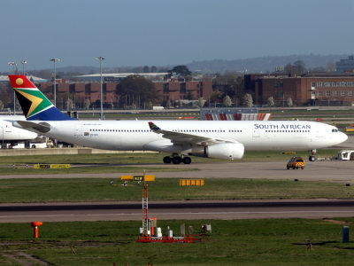 On the tow at LHR