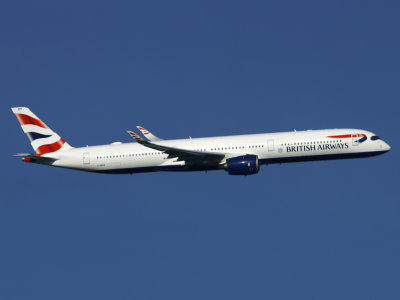 Airborne from 09R at Heathrow, UK
Brand new from Airbus and a new type addition to BA's fleet