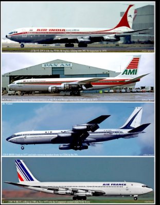 Air India, Air Manila and Air France